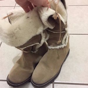 L. L. Bean dress Boots Suede